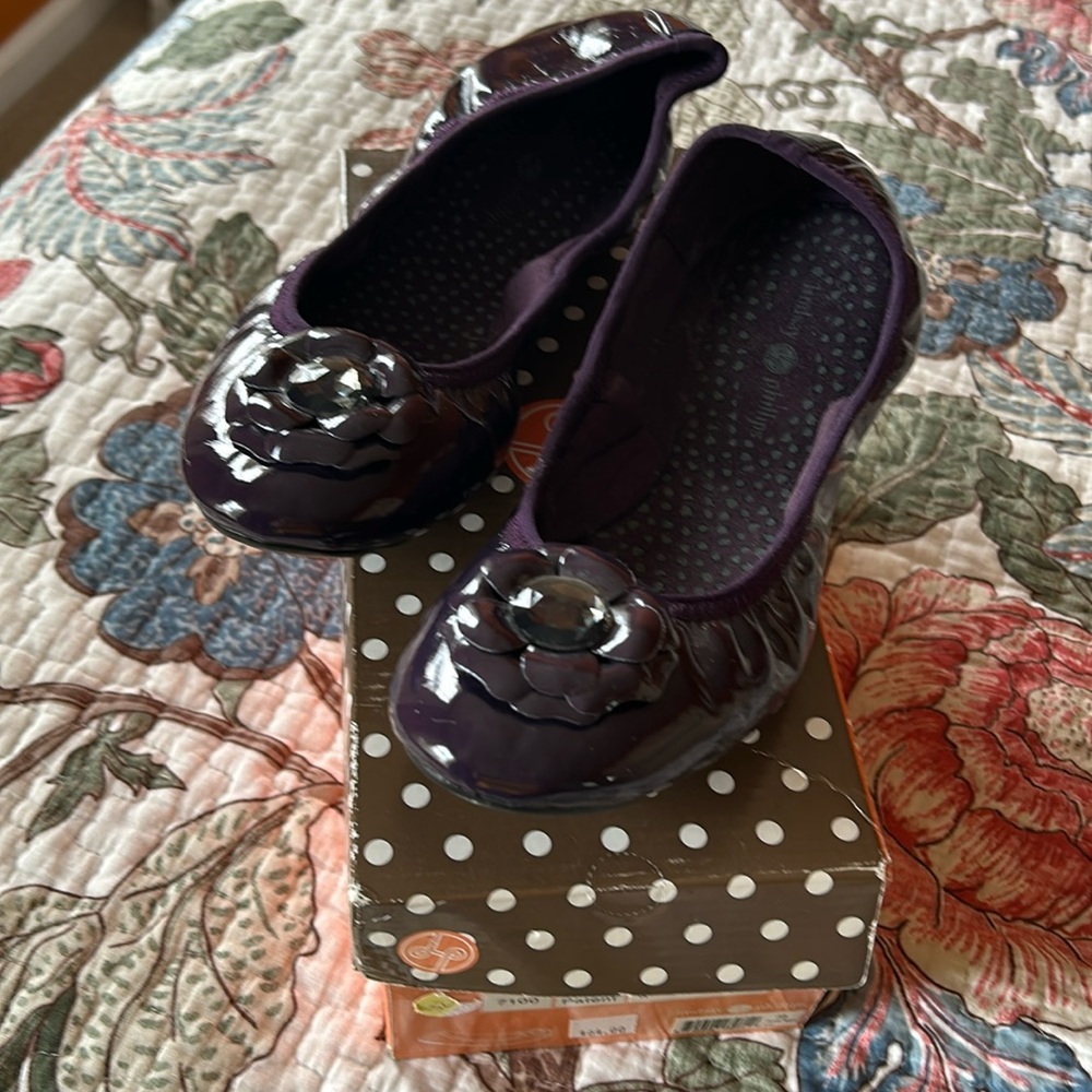 Purple flats